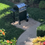 New grill in place