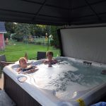 hot tub mj Chris