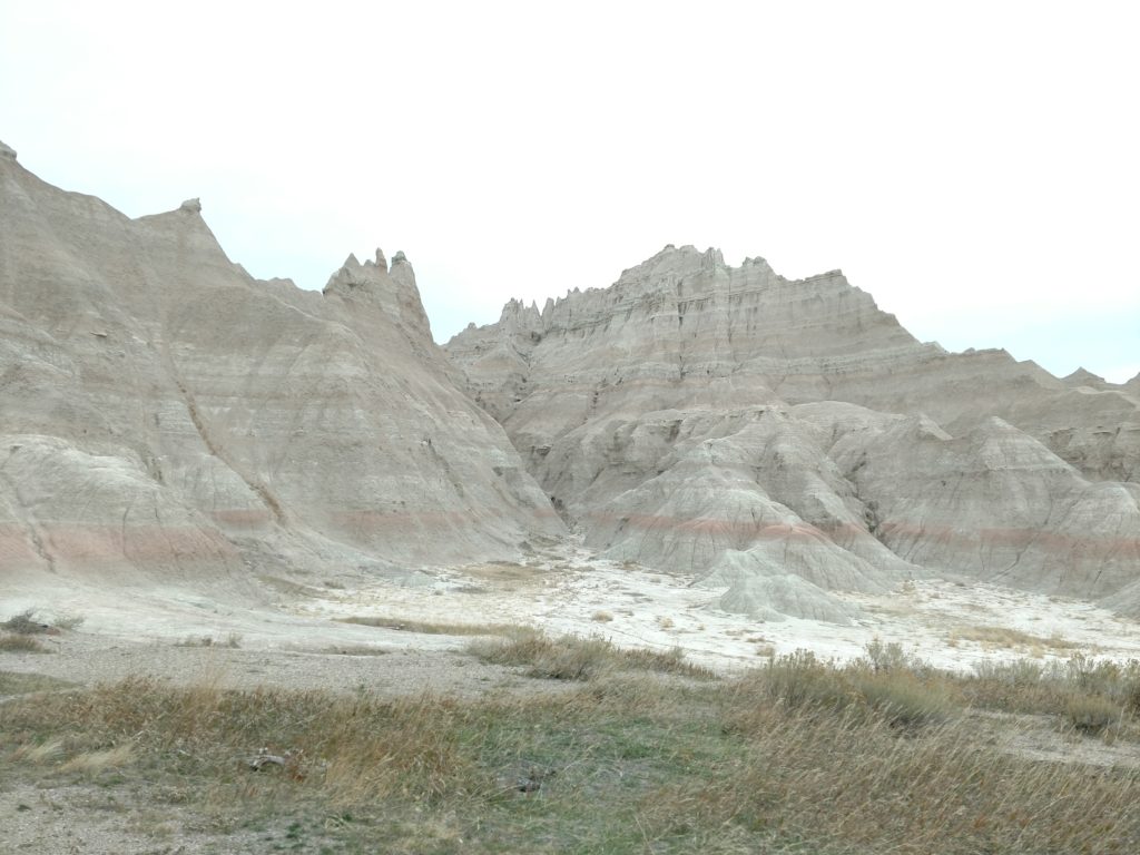 Badlands structure